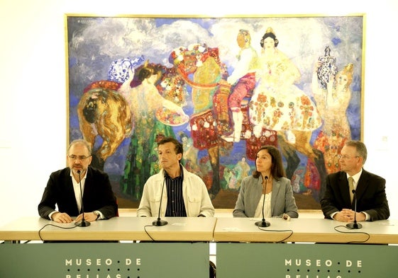 Gabino Busto, Jorge Moreno Pieiga, Yolanda Gómez Escudero y Alfonso Martínez.