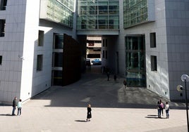 Actual sede judicial de Oviedo, en Llamaquique.