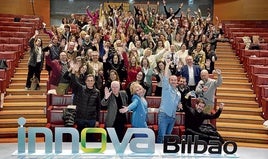 El Guggenheim acogió ayer la primera sesión de Innova Bilbao en la que participaron expertos en marketing digital e innovación.