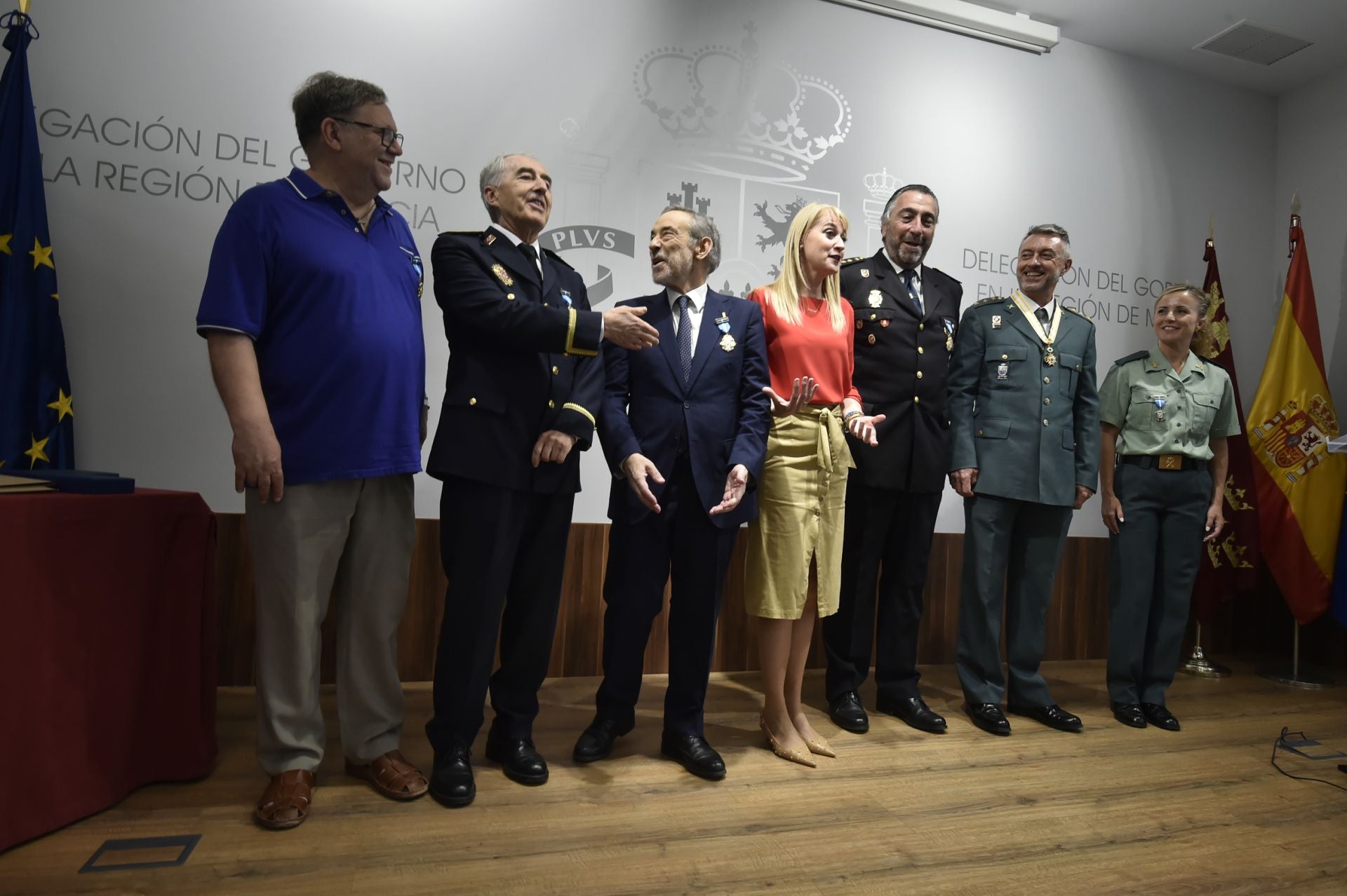 La entrega de medallas de la Orden del Mérito Civil e Isabel la Católica, en imágenes